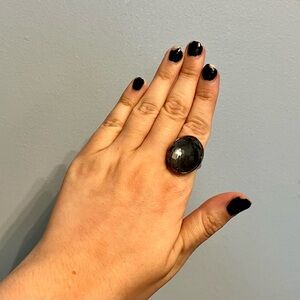 Ippolita Hematite Prince Ring in Sterling Silver